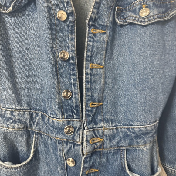 Zara denim jumpsuit - Picture 3 of 6